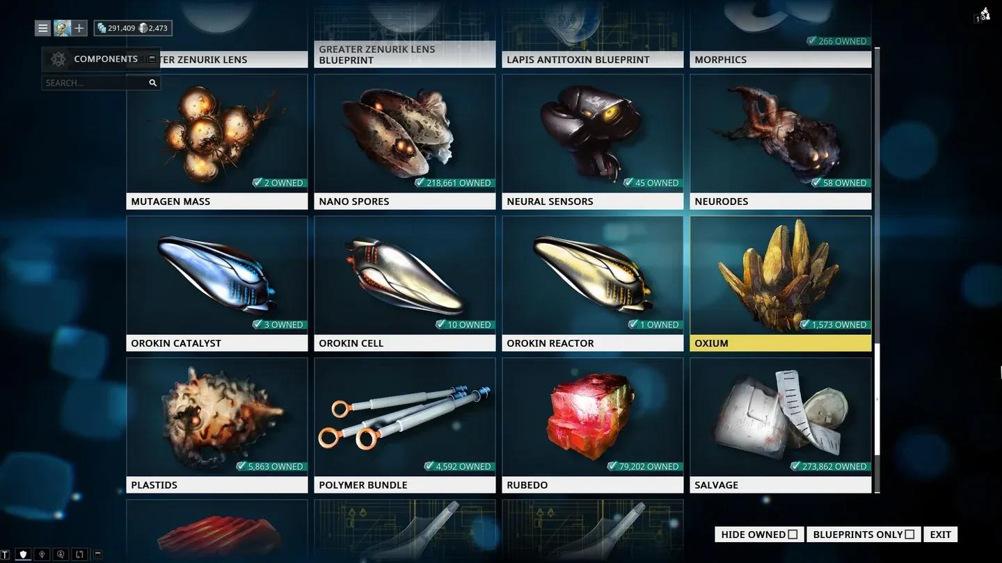 Nitain Extract in Foundry blueprints