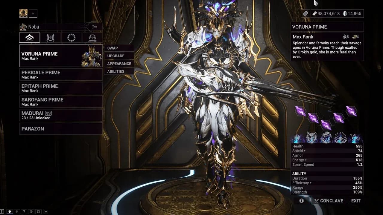 Arsenaldeki Voruna Prime