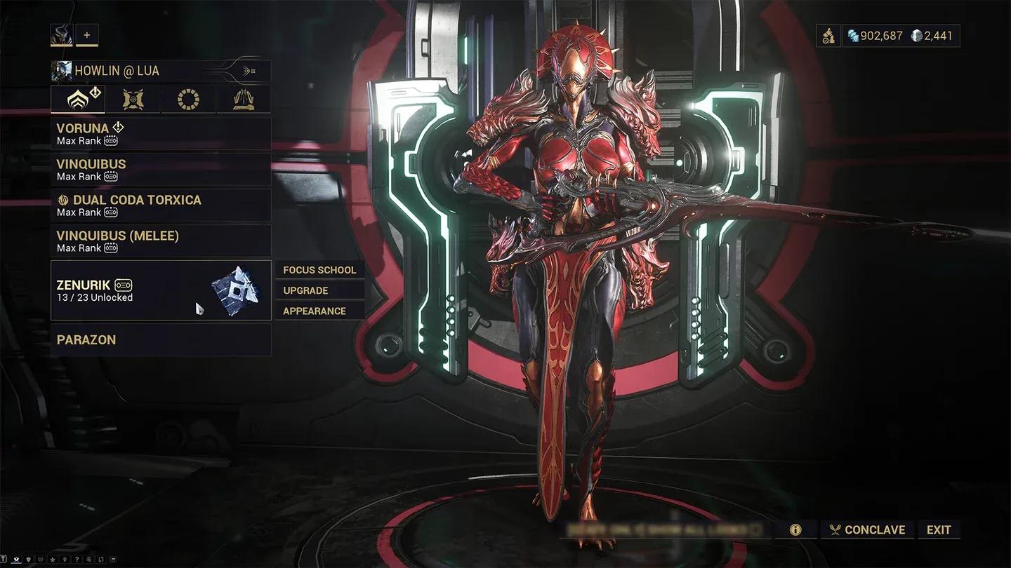 การฟาร์ม Voruna Prime ผ่าน relic