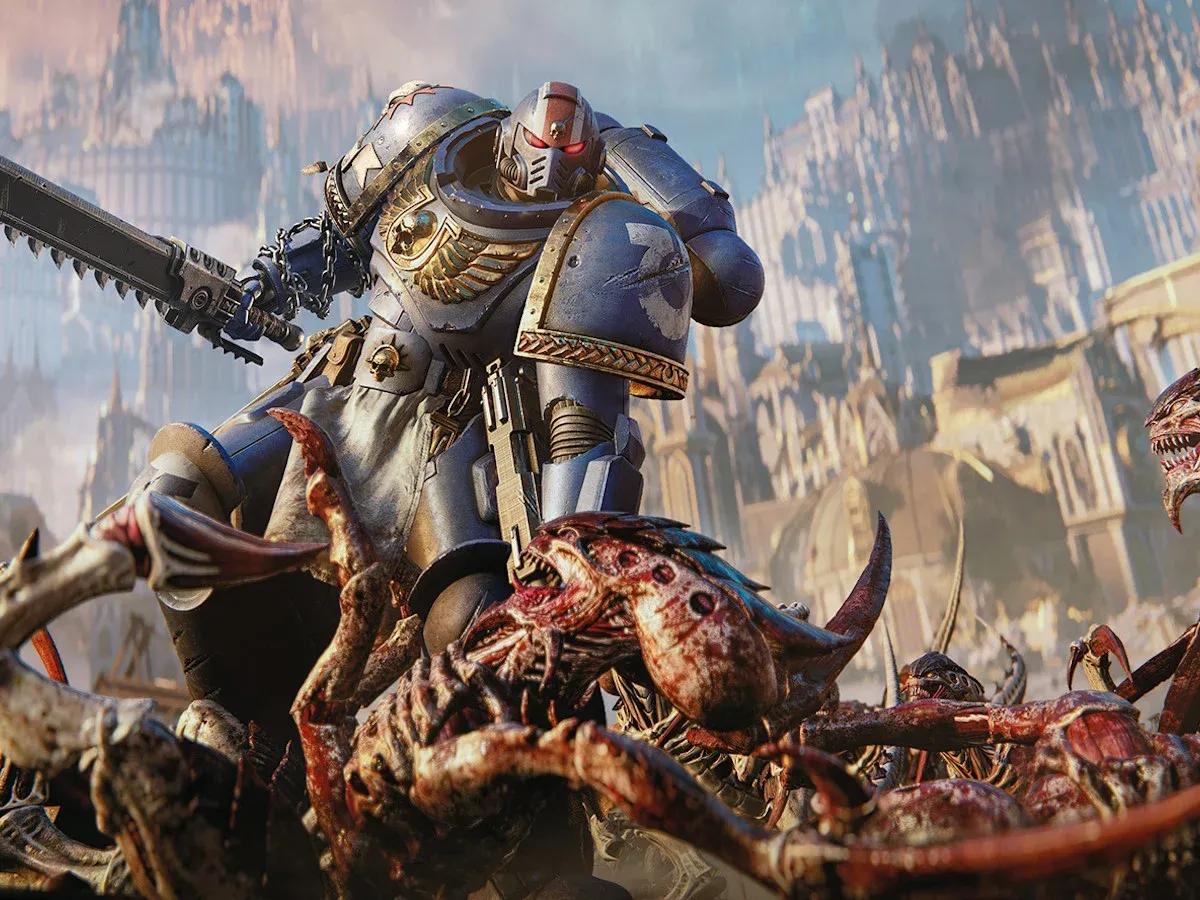 Space Marine 2 in action