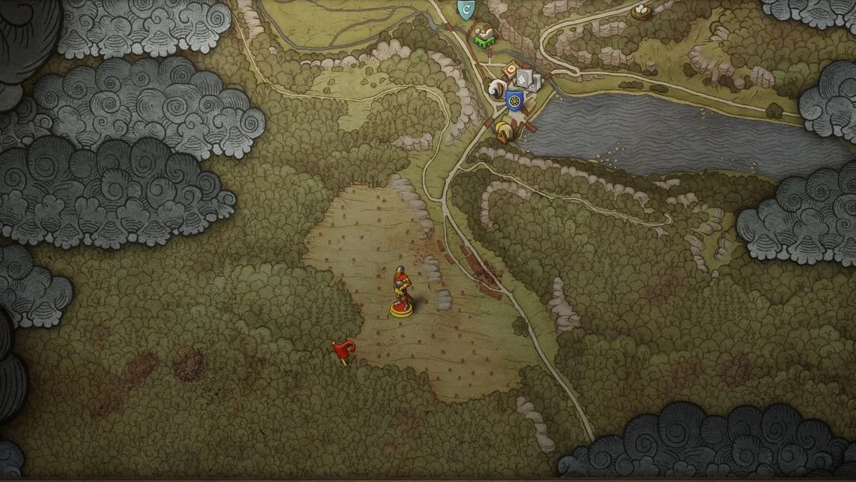 Kingdom Come Deliverance 2 世界地圖 UI 畫面