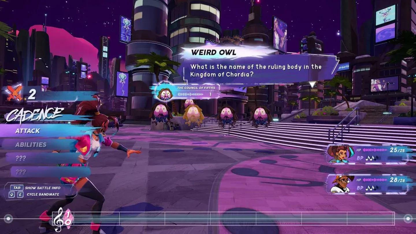 Weird Owl trivia encounter