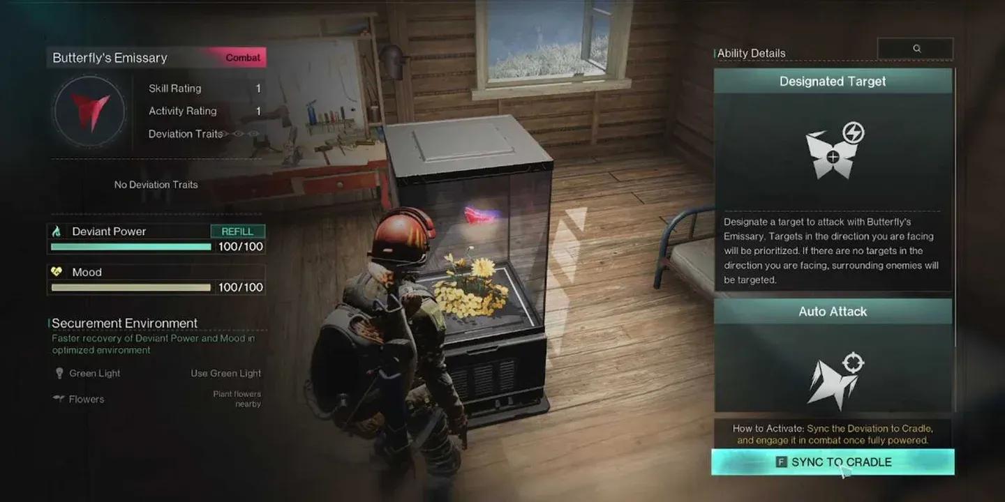 Butterfly's Emissary in action