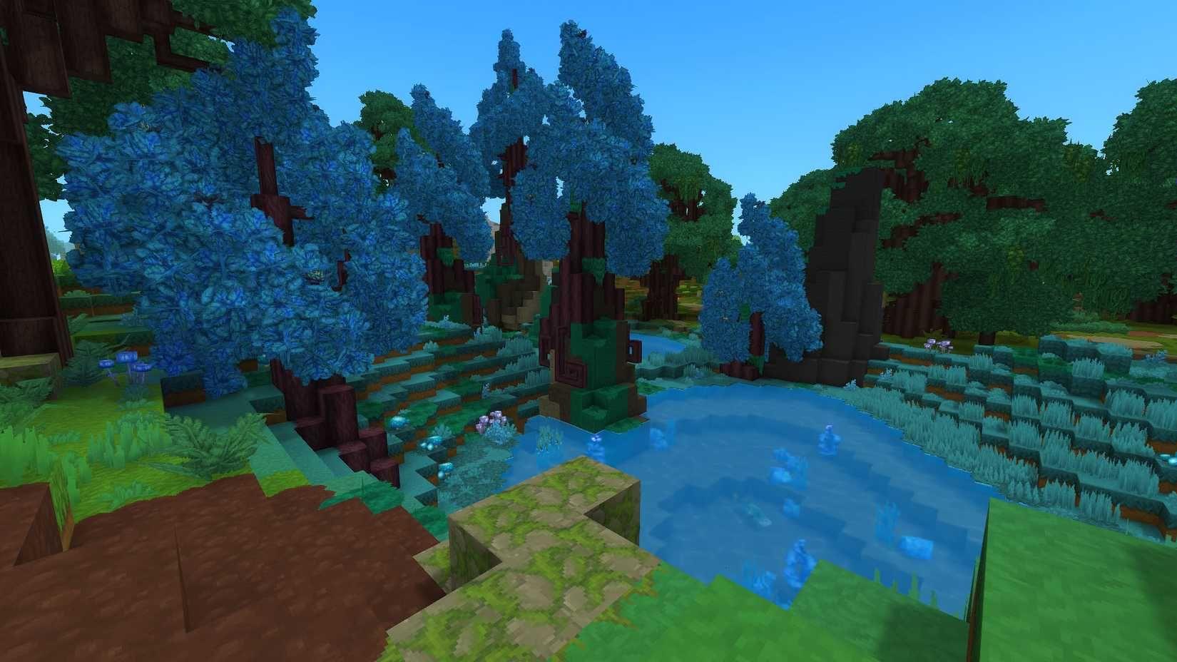 Azure Forest biome location