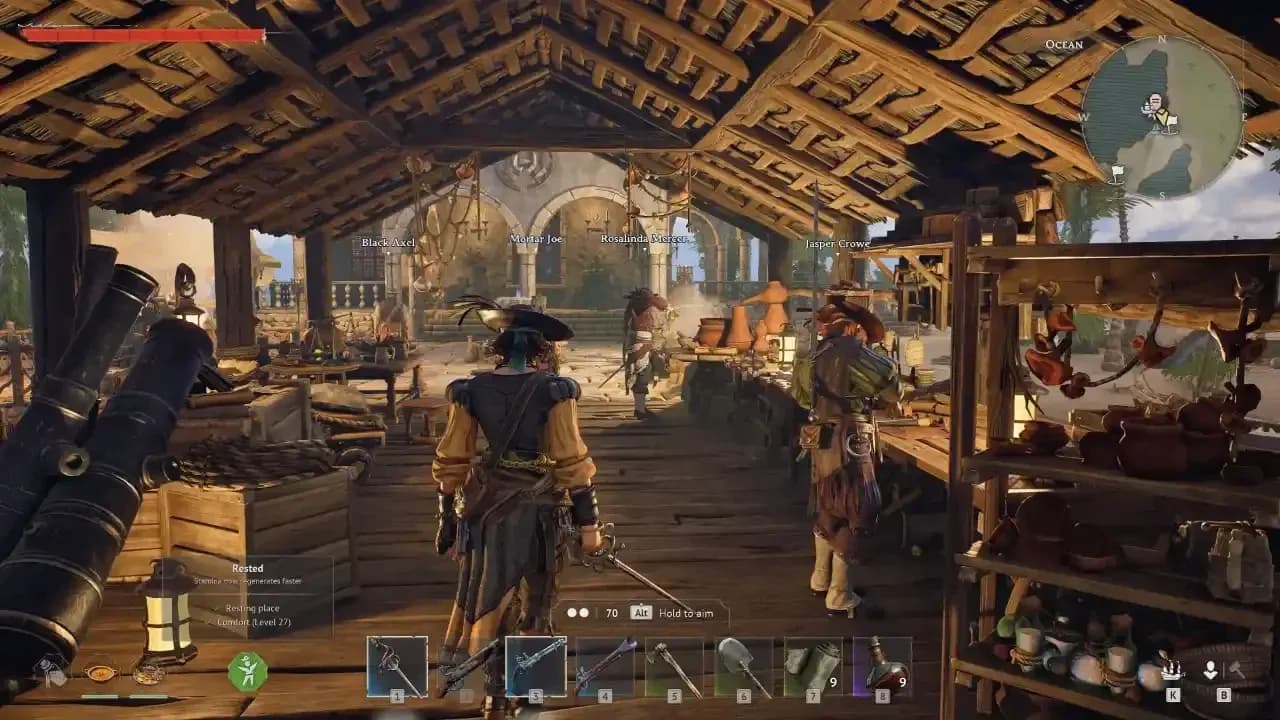 Assign workers via crafting menu