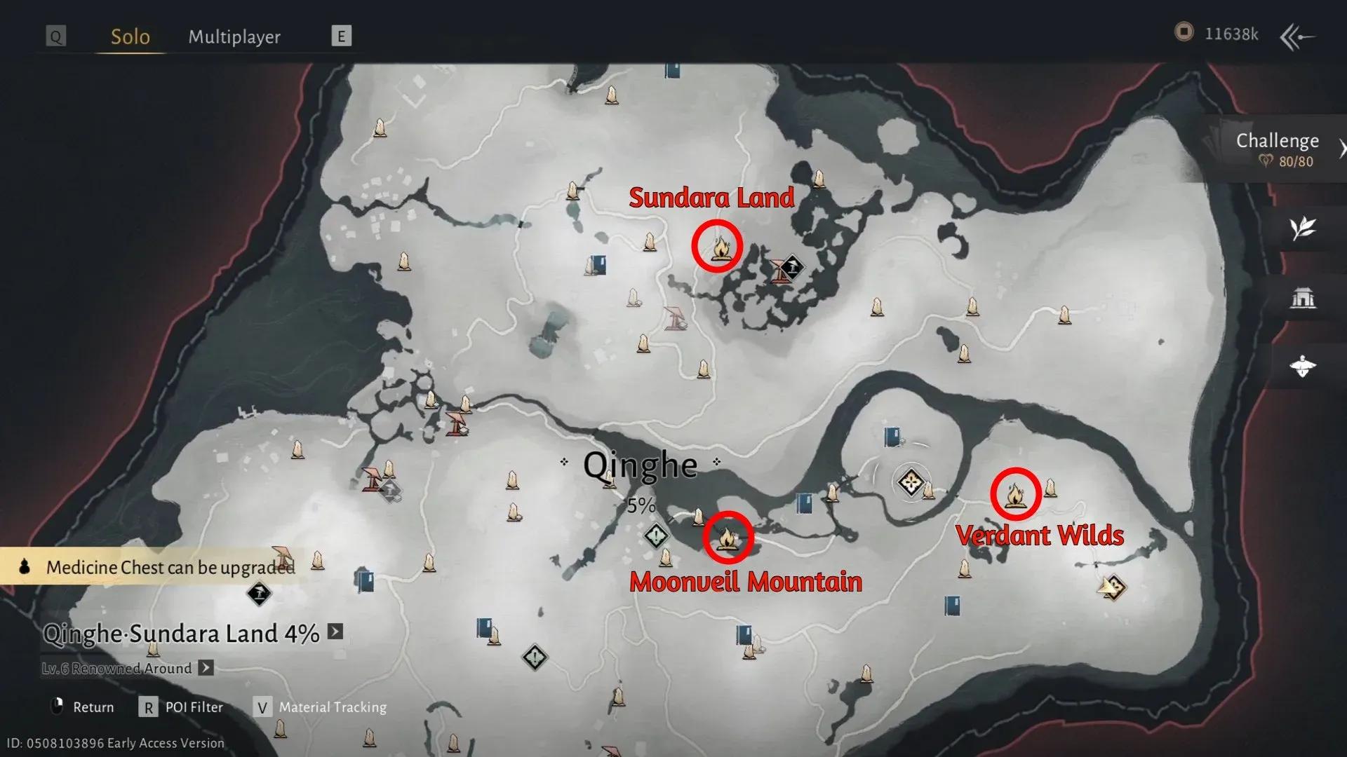 Where Winds Meet map ...