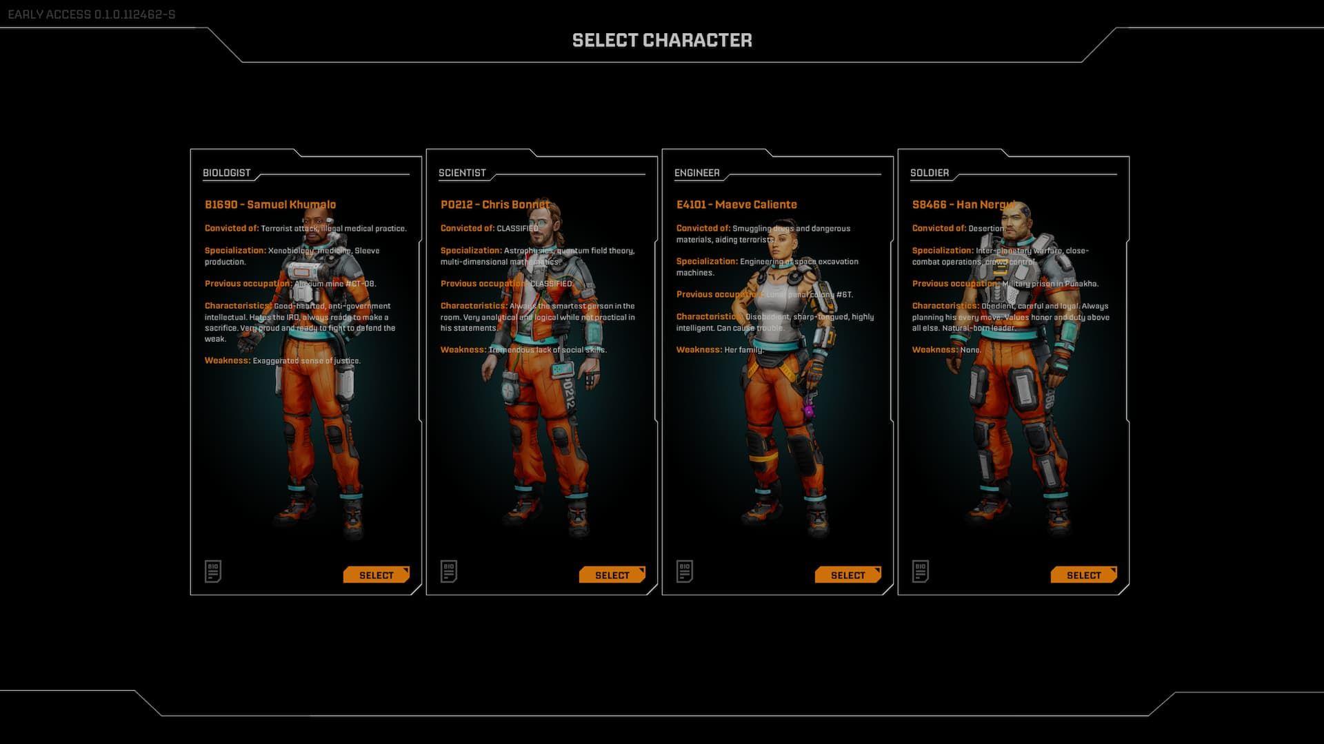 Choose your survivor appearance