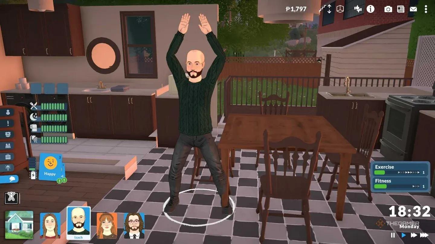 Overjoyed aura buffs the whole house