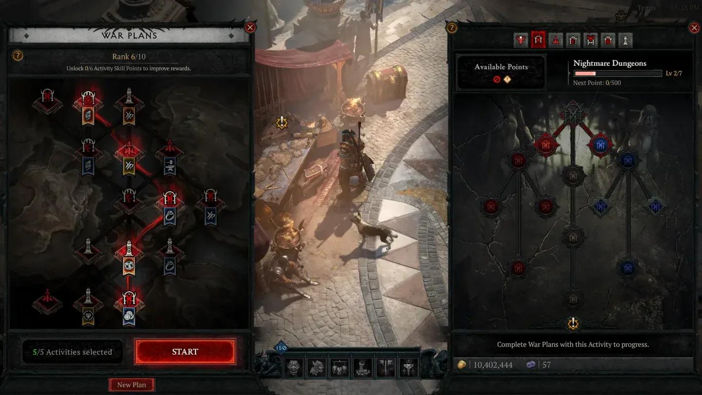 Barbarian Whirlwind skill tree