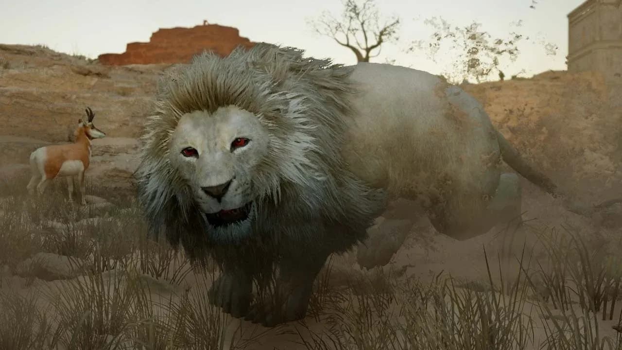 White Lion Necklace base stats