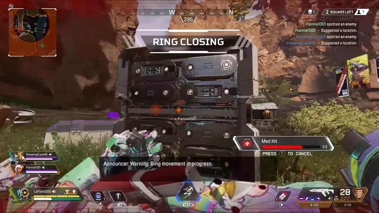 Pathfinder double grapple in action