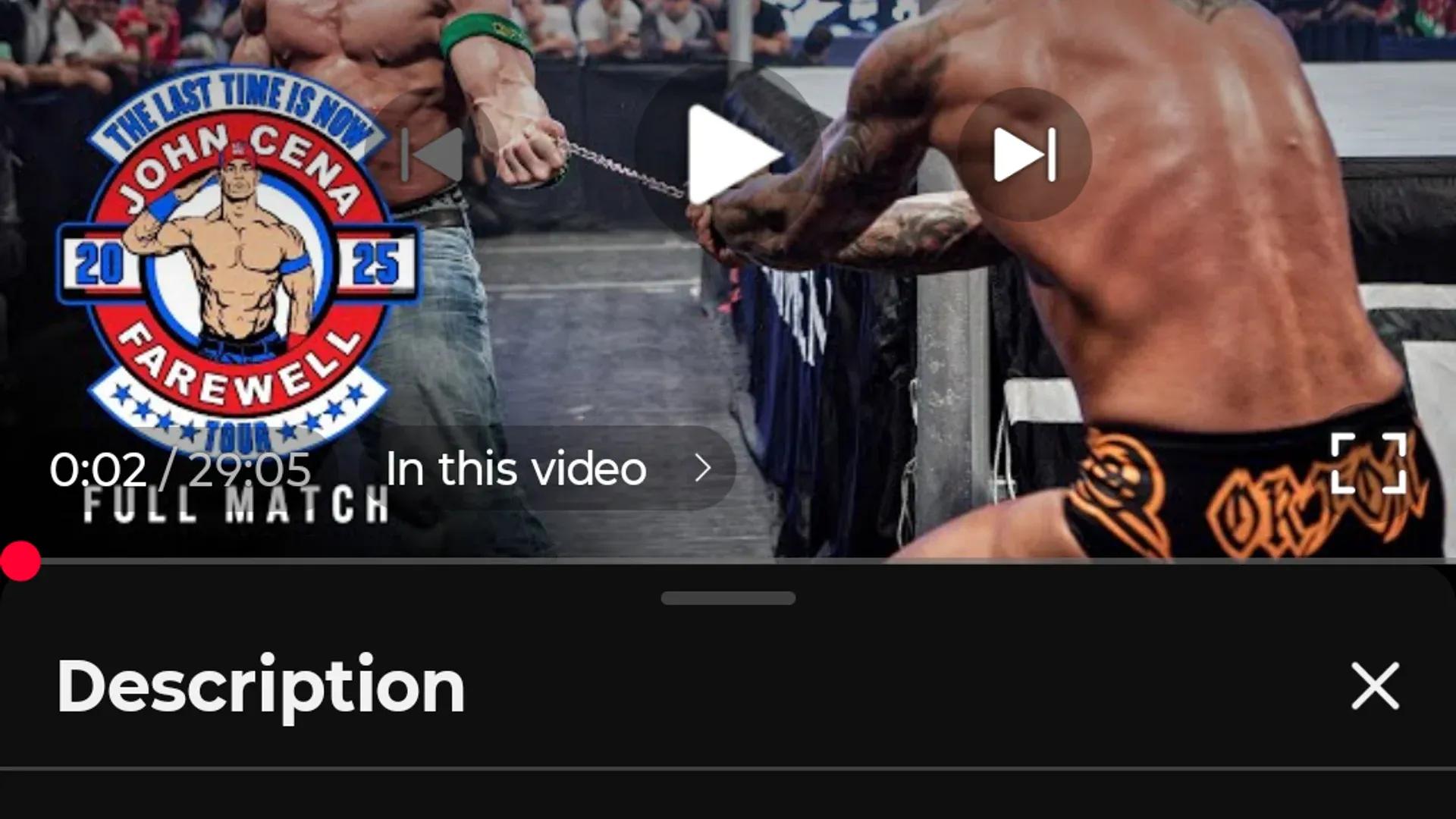 The “I Quit” stipulation match is ...