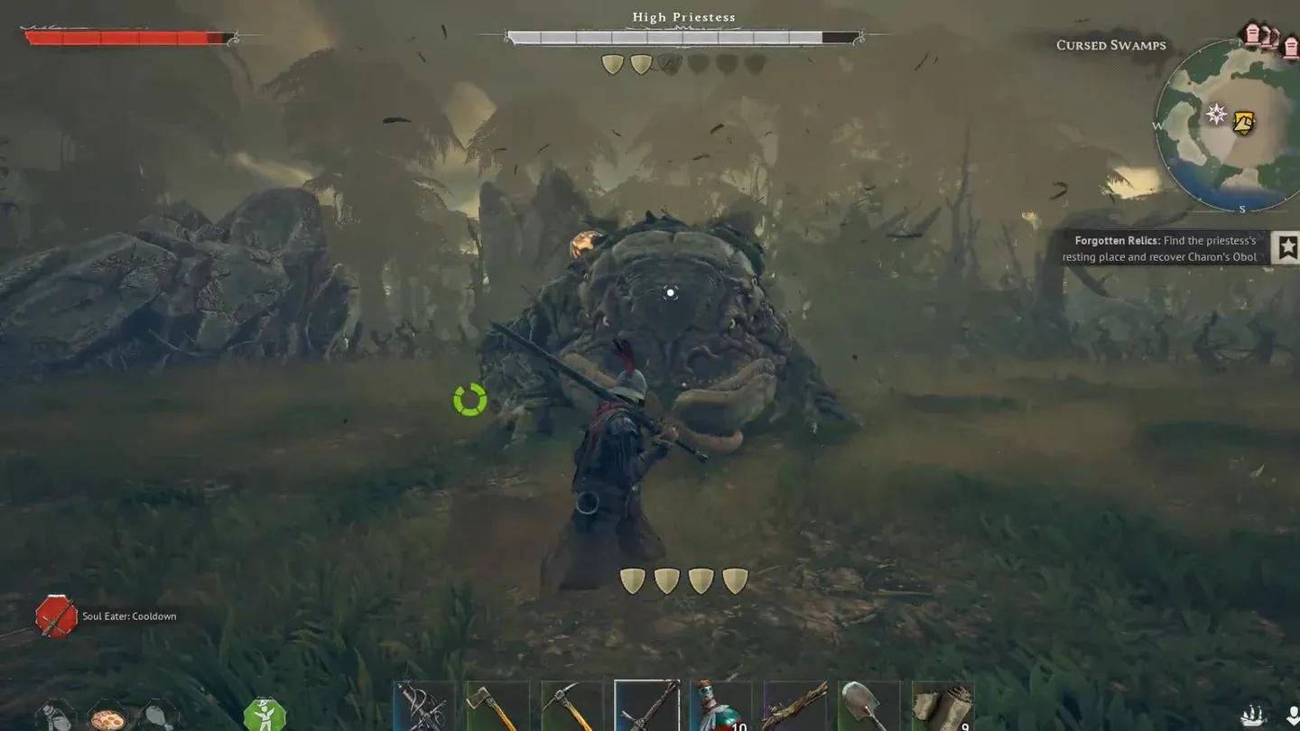 معركة زعيمة الكاهنة العليا