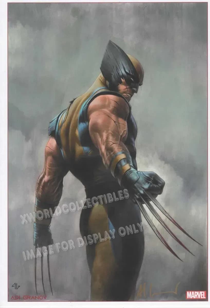 ADI GRANOV ~ WOLVERINE BLOODY CLAWS SDCC 2024 ART PRINT SIGNED 11.7x16.5"  (A3) | eBay