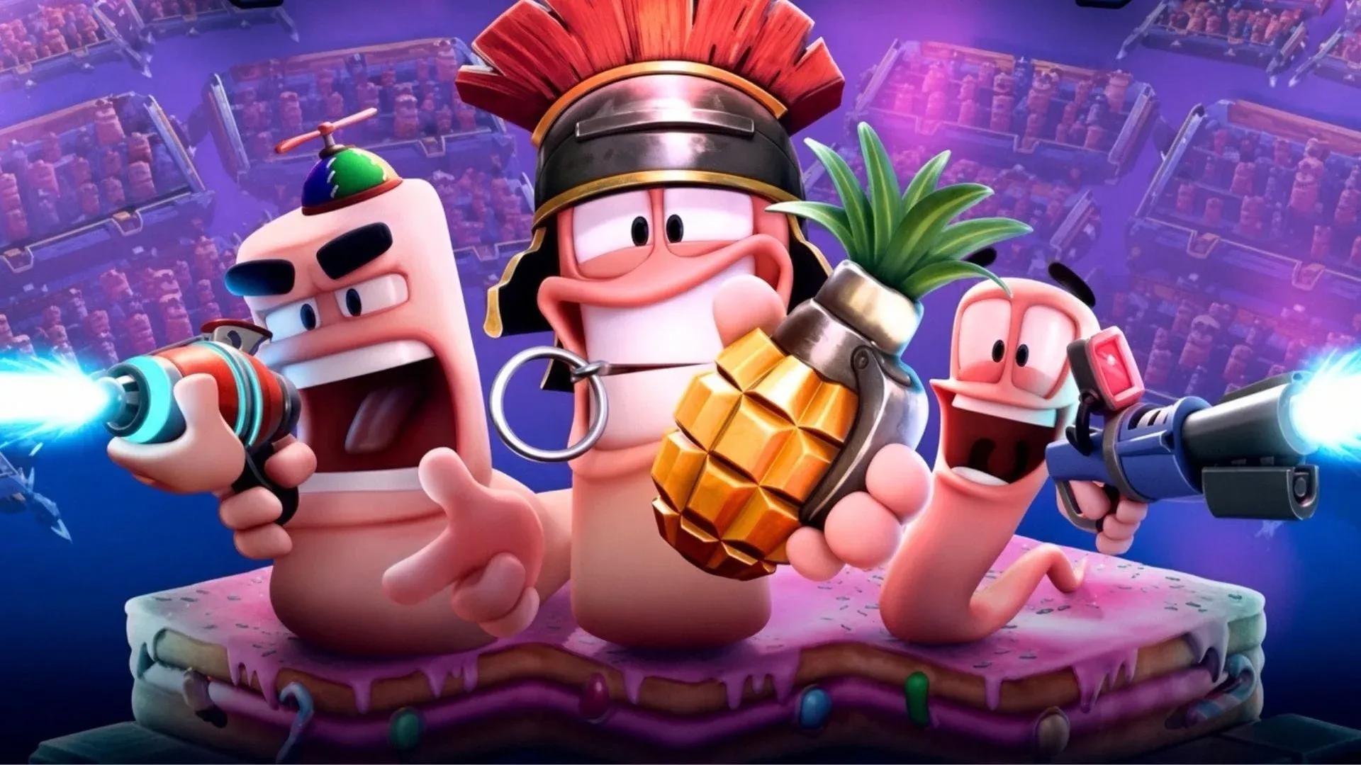Worms Franchise Abandons Turn-Based Gameplay for Full Real-Time Strategy  Experience