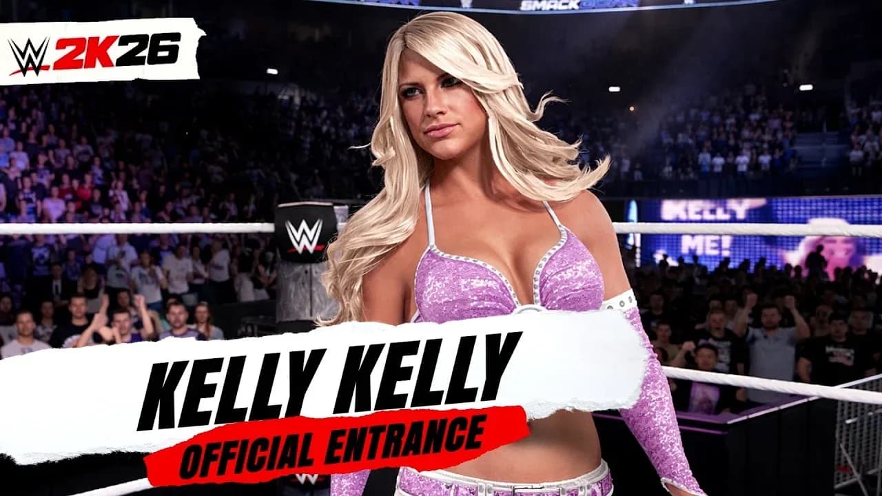 Kelly Kelly debut in WWE 2K26