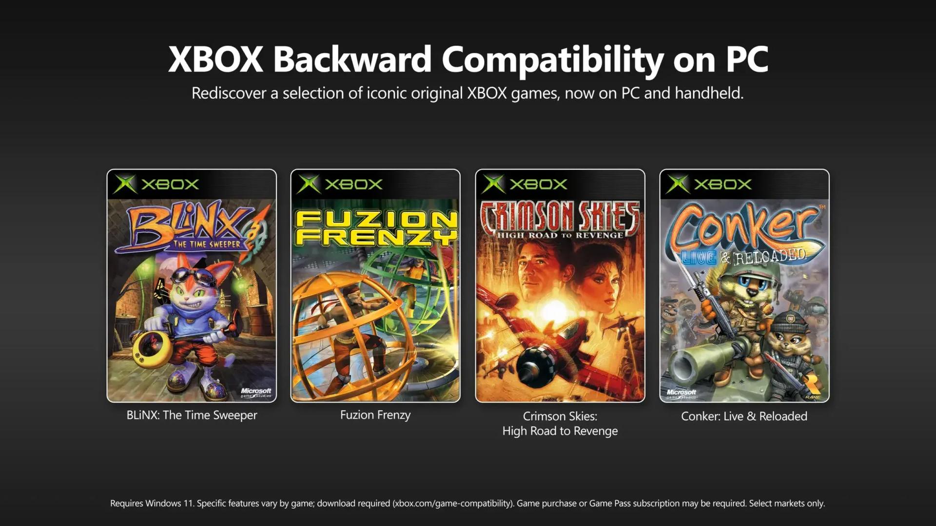 Xbox classics come to PC, Microsoft unveils new Backward Compatibility  program - Neowin