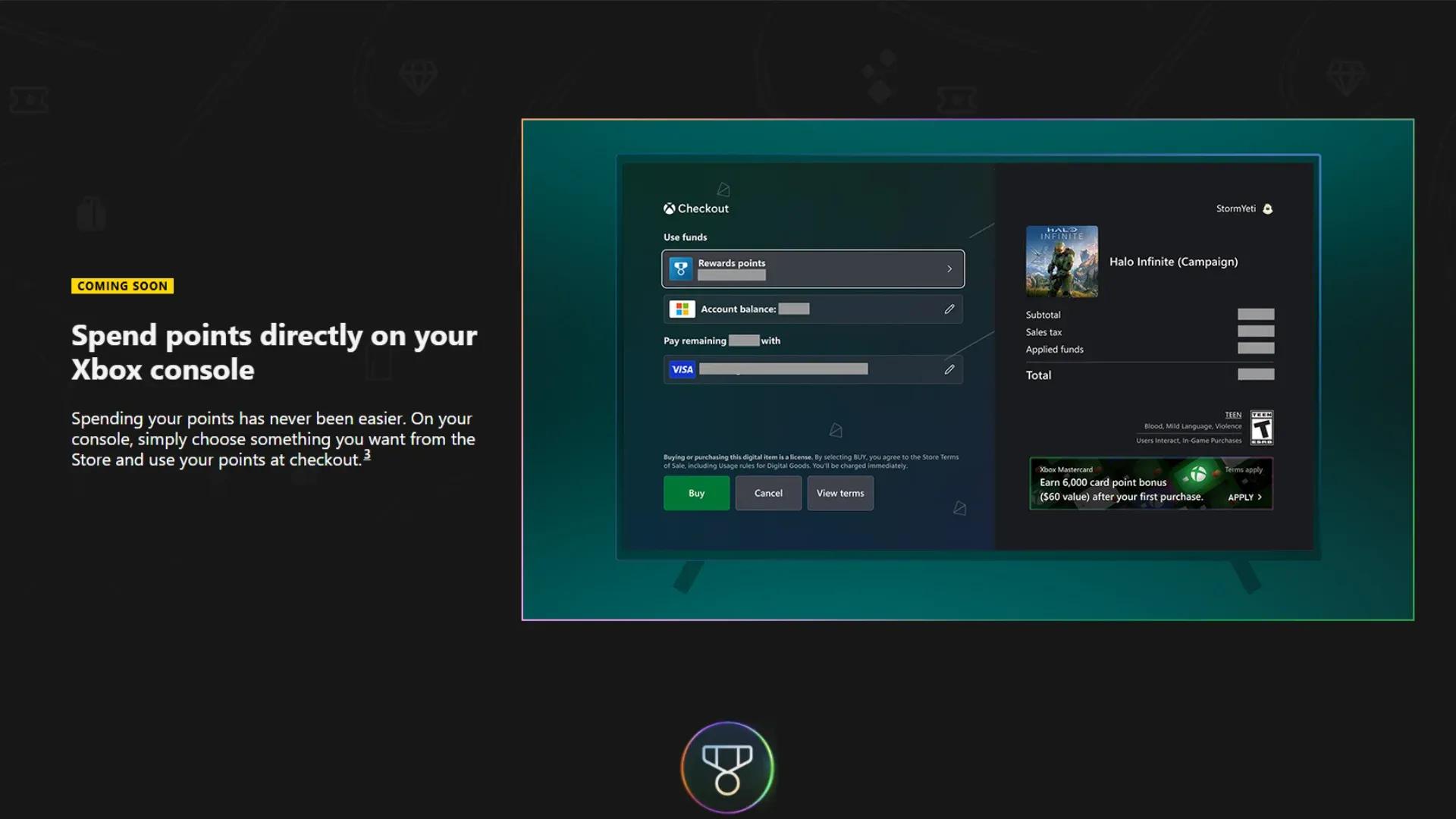 Xbox console ...