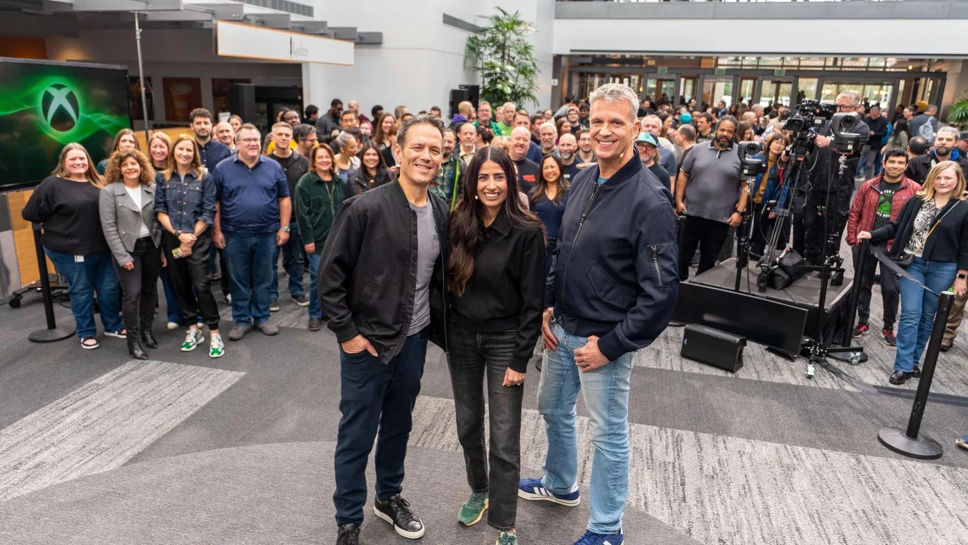 At Microsoft's big Xbox all-hands ...