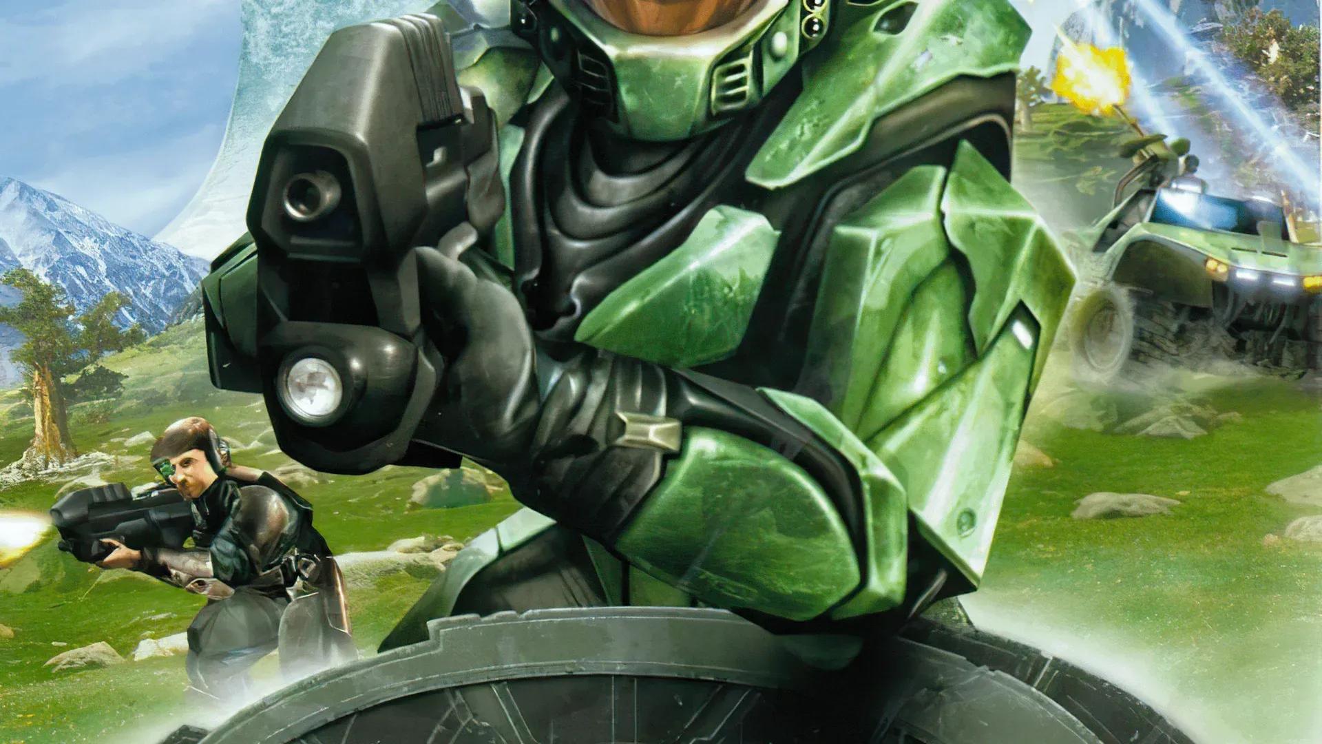 Halo 1 Xbox Cover Art Upscaled to 4K ...