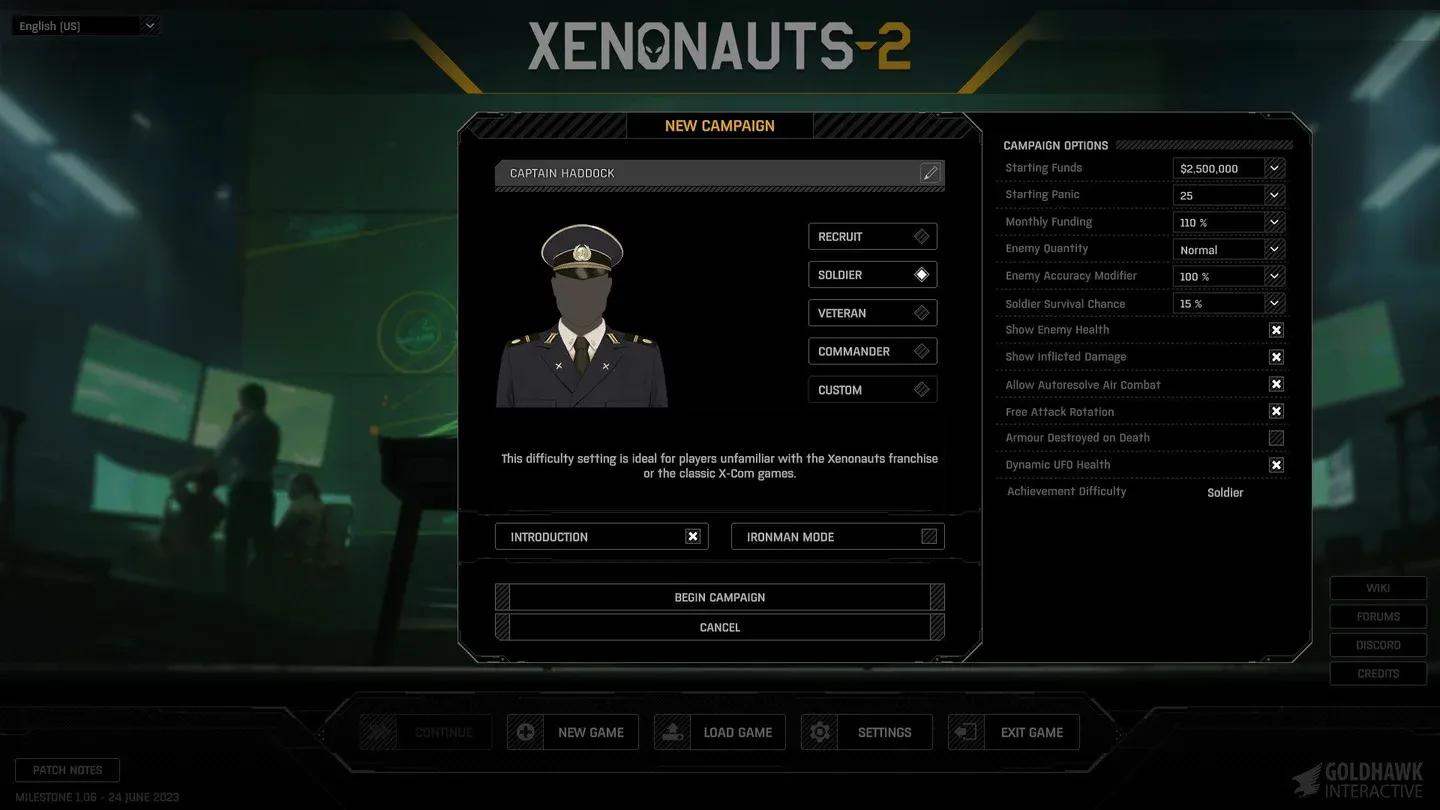 Choose your difficulty carefully