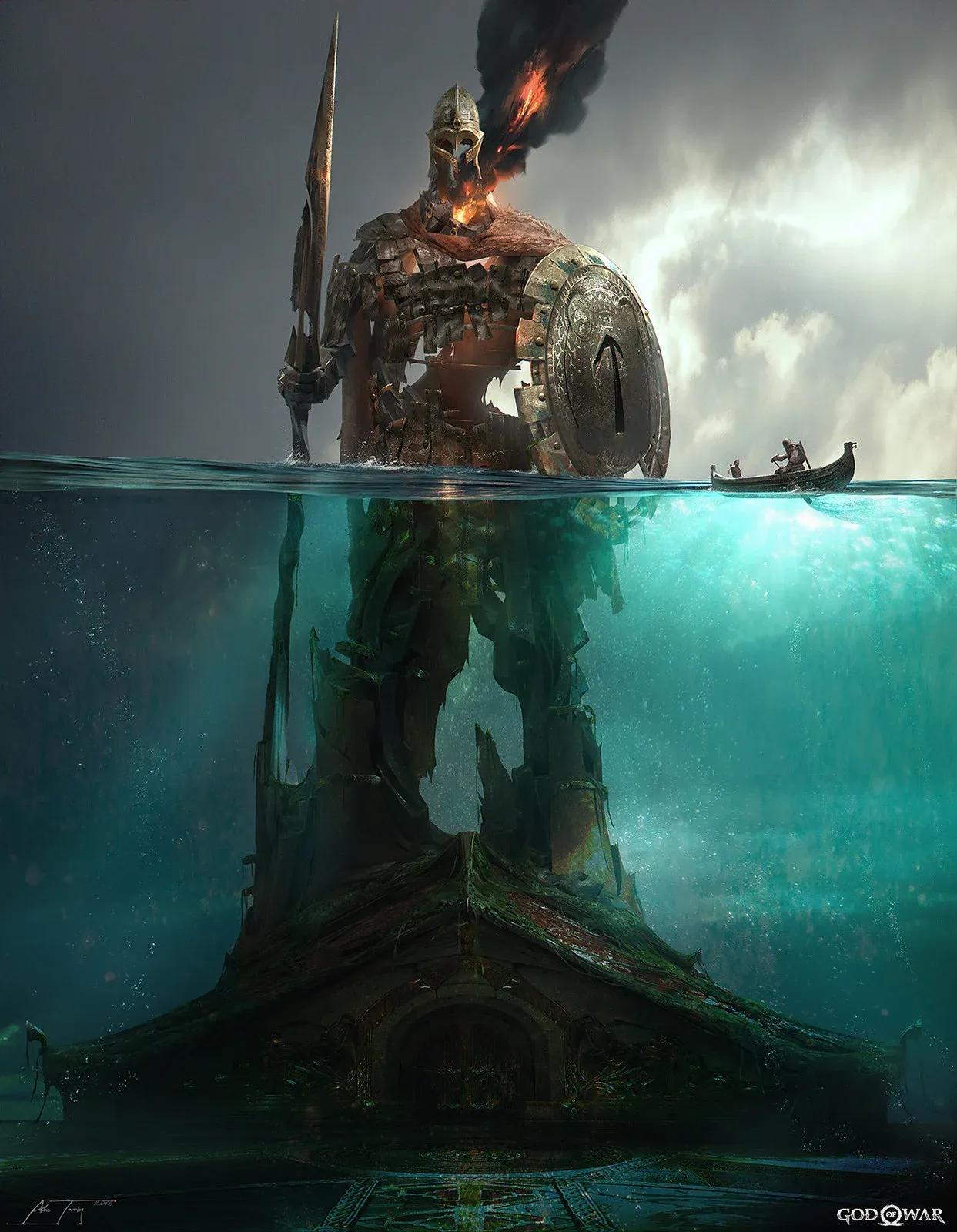 Santa Monica Studio Celebrates 20 Years with Concept Art from God of War –  PlayStation.Blog