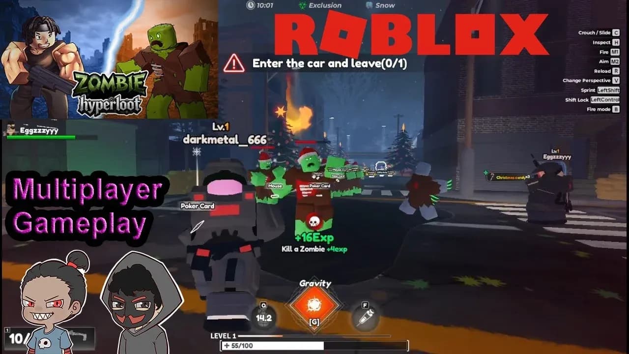 Zombie HyperLoot | ROBLOX | 2 Player ...