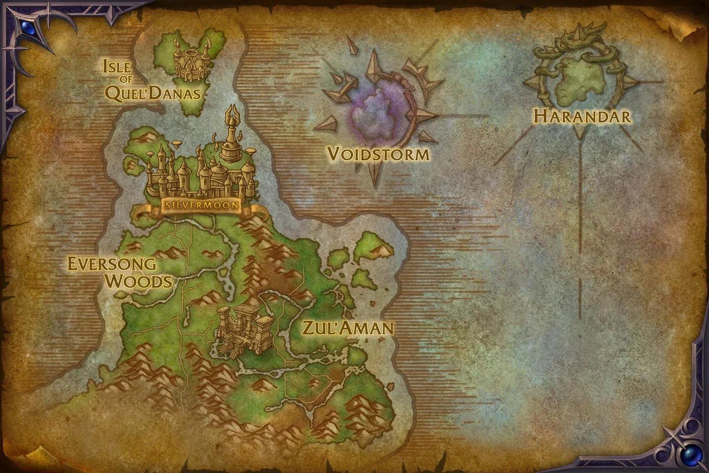 Quel'Thalas event locations