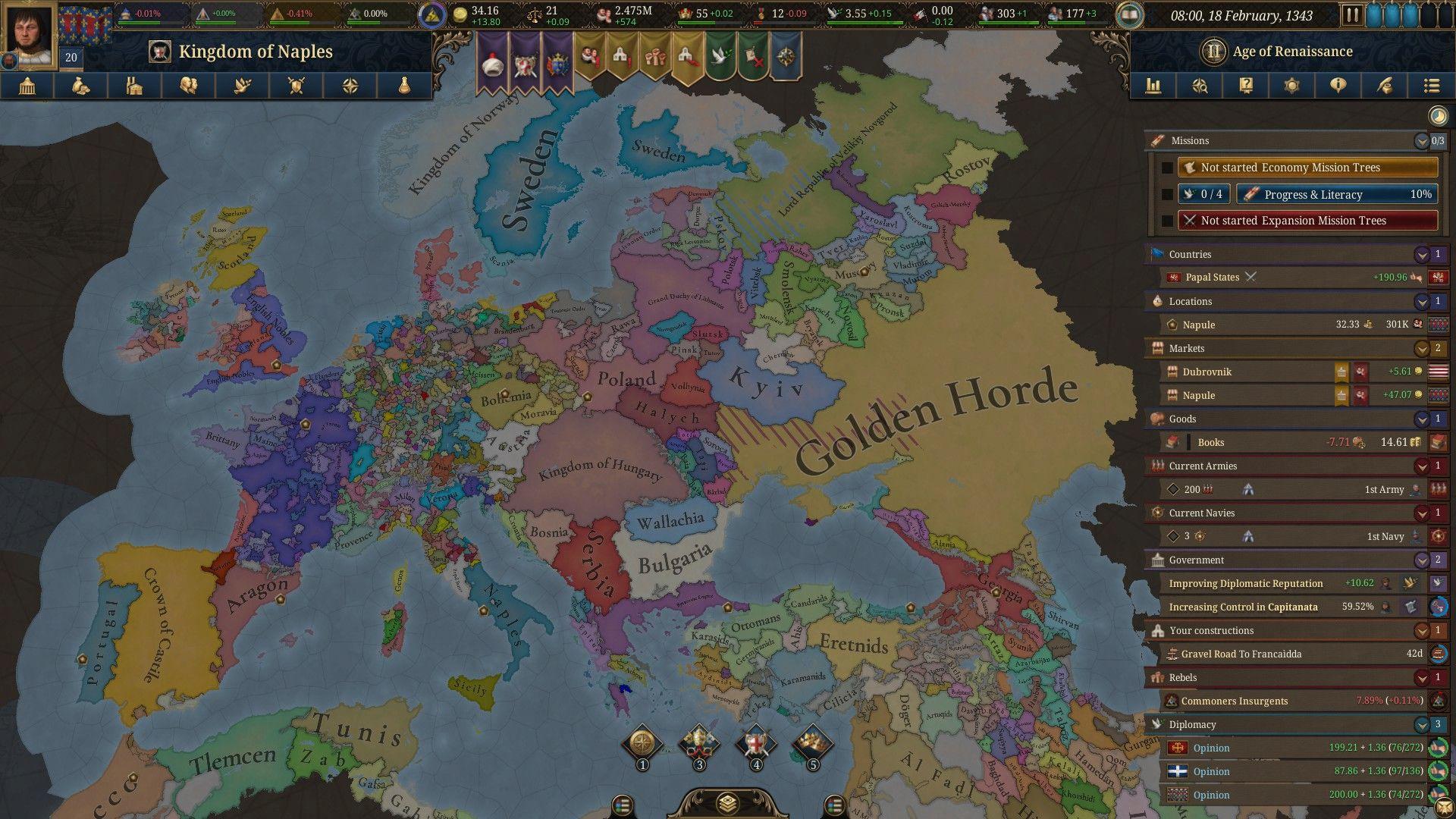 favor diplomacy interface screen