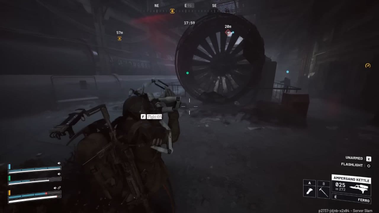 Hornet rear thruster weak points