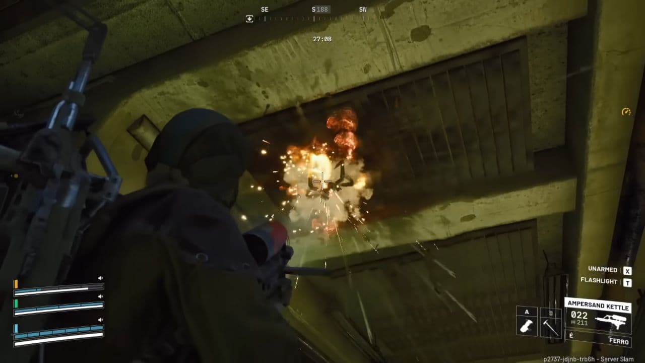 Leaper leg weak point targeting