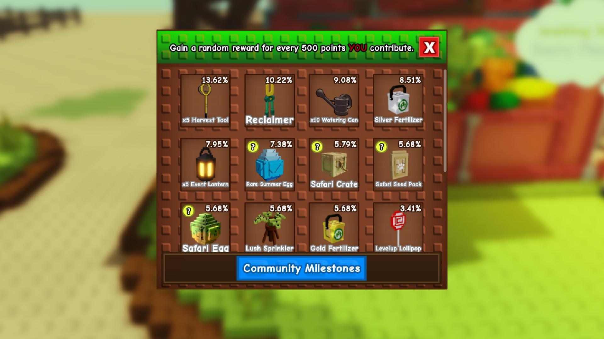 Safari Joyce plant trading interface