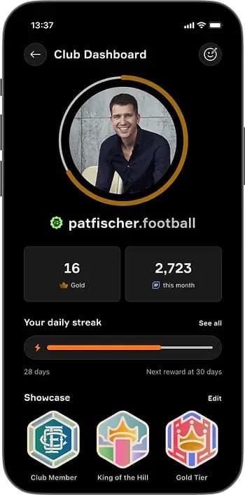 OneFootball Club 在 Base 區塊鏈上推出