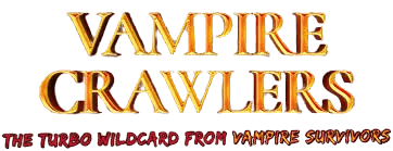 Vampire Crawlers: The Turbo Wildcard from Vampire Survivors Logo
